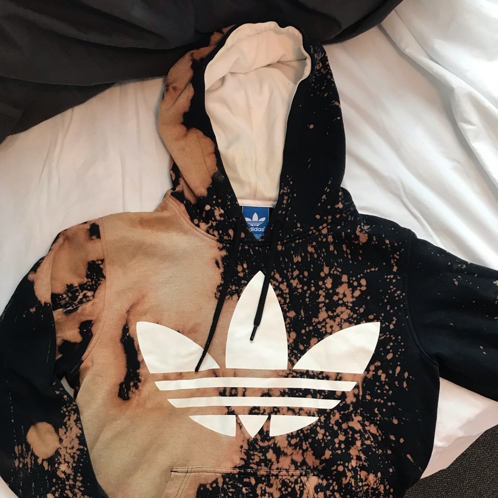 Adidas acid wash hoodie!
